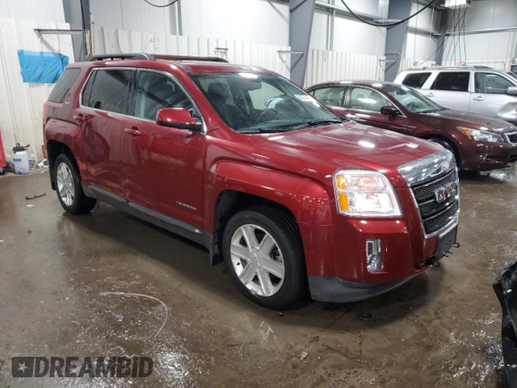 2011 GMC Terrain SLE-2 with VIN 2CTFLTEC8B6353719, listed as a Copart auction lot 84274404 with 91,416 mi miles and Salvage Title. Bid and sale history available at carsss.com. Image 4.