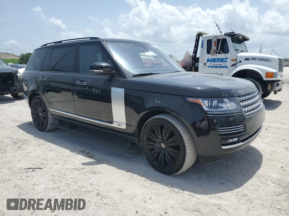 2016 Land Rover Range Rover z VIN SALGV3EF5GA259031, wystawiony jako Copart lot #59727765 z przebiegiem 57 878 mil mil oraz Szkoda całkowita • Salvage title. Historia ofert i sprzedaży dostępna na DreamBid. Obrazek 4.