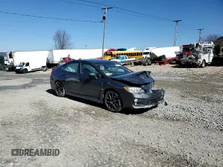 2021 Subaru WRX Premium with VIN JF1VA1C69M9802188, listed as a Copart auction lot 48351315 with 45,754 mi miles and Salvage Title. Bid and sale history available at carsss.com. Image 10.