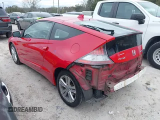 2011 Honda CR-Z with VIN JHMZF1D42BS008731, listed as a IAAI auction lot 41348783 with 111,468 mi miles. Bid and sale history available at carsss.com. Image 3.
