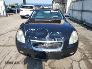2002 Lexus SC 430 with VIN JTHFN48Y320002422, listed as a Copart auction lot 57104945 with 147,745 mi miles and Clean Title. Bid and sale history available at DreamBid. Image 5.