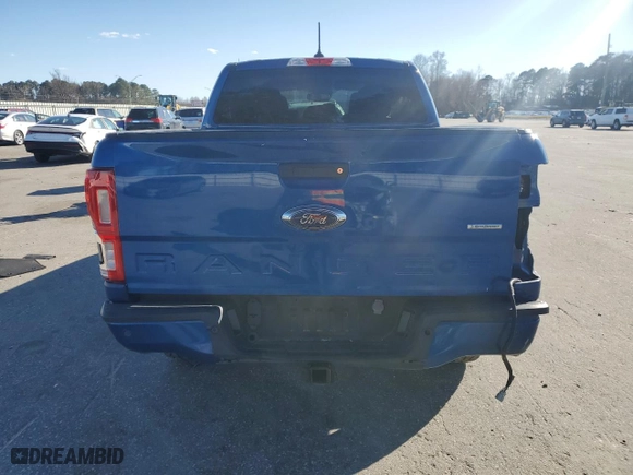 2020 Ford Ranger XL with VIN 1FTER4FH1LLA46620, listed as a Copart auction lot 47880205 with 74,210 mi miles and Salvage Title. Bid and sale history available at carsss.com. Image 6.