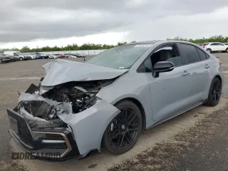 2021 Toyota Corolla SE with VIN 5YFS4MCE8MP083250, listed as a Copart auction lot 51292455 with 80,974 mi miles and Salvage Title. Bid and sale history available at carsss.com. Image 1.