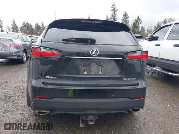 2016 Lexus NX 200t with VIN JTJBARBZ6G2052007, listed as a IAAI auction lot 41647197 with 122,584 mi miles and . Bid and sale history available at DreamBid. Image 16.