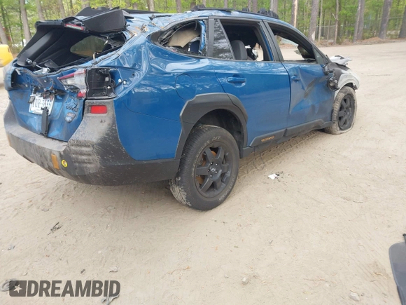 2023 Subaru Outback Wilderness with VIN 4S4BTGUD0P3100741, listed as a IAAI auction lot 42007280 with Not Provided miles and . Bid and sale history available at DreamBid. Image 4.