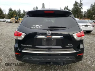 2015 Nissan Pathfinder S z VIN 5N1AR2MM2FC605868, wystawiony jako Copart lot #45898125 z przebiegiem 168 481 mil mil oraz Szkoda całkowita • Salvage title. Historia ofert i sprzedaży dostępna na DreamBid. Obrazek 6.