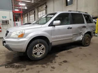 2005 Honda Pilot EX with VIN 5FNYF18415B066757, listed as a Copart auction lot 48412185 with 178,550 mi miles and Salvage Title. Bid and sale history available at carsss.com. Image 1.