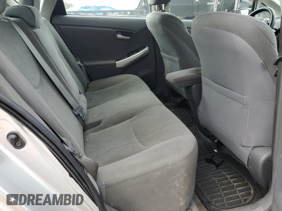 2011 Toyota Prius I with VIN JTDKN3DU0B0306126, listed as a Copart auction lot 55435815 with 183,386 mi miles and Clean Title. Bid and sale history available at carsss.com. Image 10.