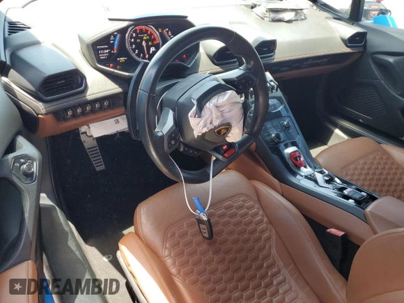 2016 Lamborghini Huracan LP 610-4 с VIN ZHWUR1ZF5GLA04553, выставлен на аукционе Copart как лот 57830675 с пробегом 15 820 миль миль и Списание • Salvage title. История ставок и продаж доступна на DreamBid. Изображение 8.