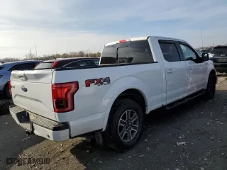 2016 Ford F-150 XLT with VIN 1FTFW1EGXGFB88456, listed as a Copart auction lot 77973103 with 251,177 mi miles and Salvage Title. Bid and sale history available at carsss.com. Image 3.