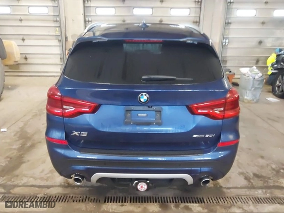 2019 BMW X3 sDrive30i with VIN 5UXTR7C58KLF28097, listed as a IAAI auction lot 41678988 with 43,760 mi miles. Bid and sale history available at carsss.com. Image 16.