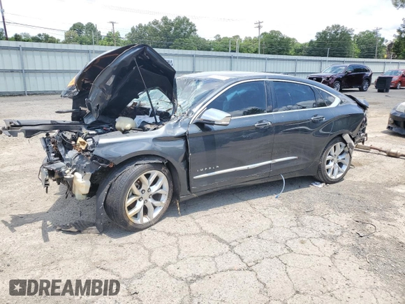 2018 Chevrolet Impala Premier with VIN 2G1125S31J9149469, listed as a Copart auction lot 59210005 with Not provided miles and Salvage title. Bid and sale history available at DreamBid. Image 1.