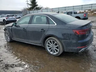 2019 Audi A4 Premium Plus with VIN WAUENAF45KN008539, listed as a Copart auction lot 46983635 with 81,783 mi miles and Clean Title. Bid and sale history available at carsss.com. Image 2.