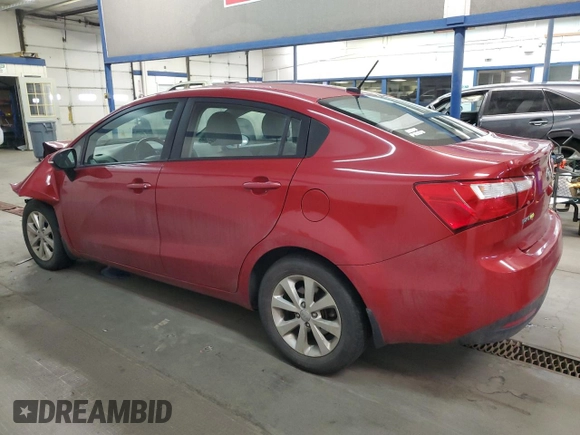 2015 Kia Rio EX with VIN KNADN4A35F6499738, listed as a Copart auction lot 45329805 with 99,029 mi miles and Salvage Title. Bid and sale history available at carsss.com. Image 2.