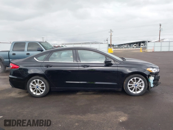 2019 Ford Fusion SE with VIN 3FA6P0HD8KR179507, listed as a IAAI auction lot 41701833 with 54,632 mi miles. Bid and sale history available at carsss.com. Image 14.
