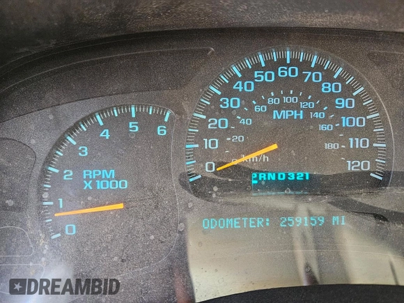 2004 Chevrolet Tahoe LS with VIN 1GNEC13V74R252086, listed as a Copart auction lot 49745185 with 259,159 mi miles and Clean Title. Bid and sale history available at carsss.com. Image 8.