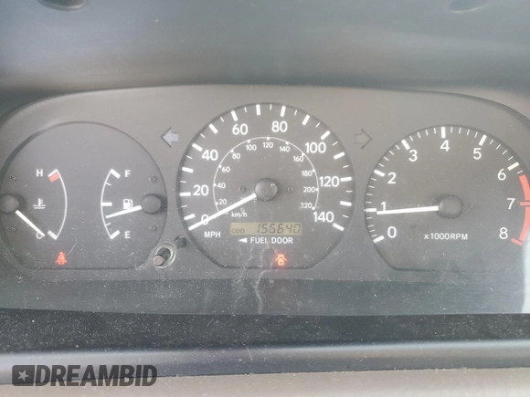 2000 Toyota Camry CE with VIN 4T1BG22K5YU733157, listed as a Copart auction lot 53935955 with 156,640 mi miles and Salvage Title. Bid and sale history available at DreamBid. Image 9.