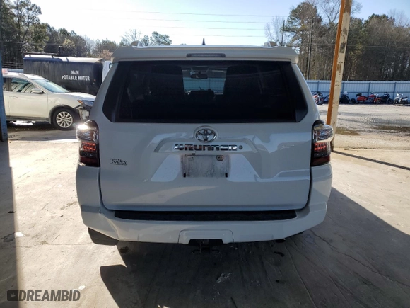 2018 Toyota 4Runner SR5 with VIN JTEZU5JR6J5180428, listed as a Copart auction lot 48607755 with 94,222 mi miles and Salvage Title. Bid and sale history available at carsss.com. Image 6.