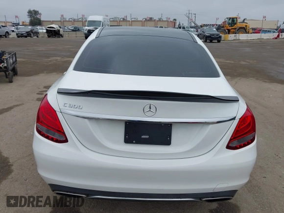 2018 Mercedes-Benz C 300 with VIN 55SWF4JB5JU253705, listed as a IAAI auction lot 42158469 with 93,676 mi miles and . Bid and sale history available at carsss.com. Image 16.