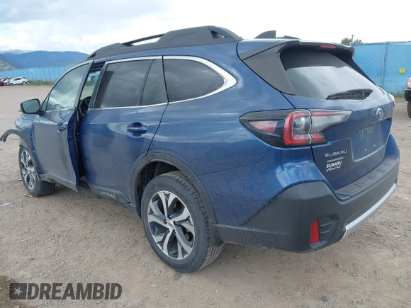 2021 Subaru Outback Limited XT with VIN 4S4BTGND4M3224537, listed as a IAAI auction lot 42302024 with 57,286 mi miles and . Bid and sale history available at DreamBid. Image 3.