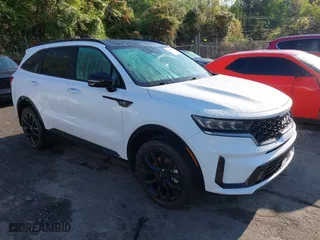 2022 Kia Sorento SX with VIN 5XYRKDLF8NG160119, listed as a IAAI auction lot 41968950 with 40,167 mi miles. Bid and sale history available at carsss.com. Image 1.