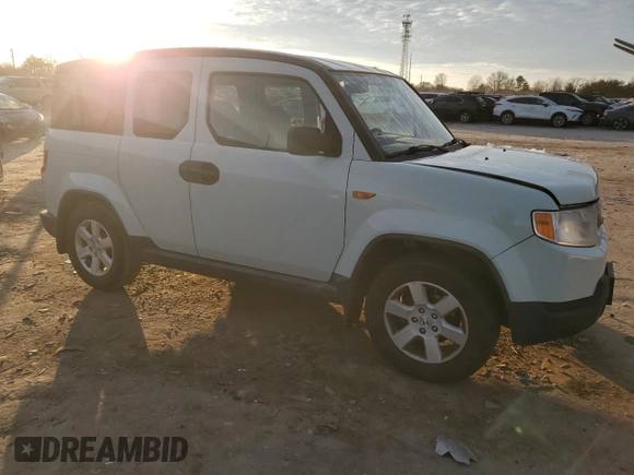 2010 Honda Element EX with VIN 5J6YH1H75AL003974, listed as a Copart auction lot 83951814 with 140,176 mi miles and Salvage Title. Bid and sale history available at DreamBid. Image 4.