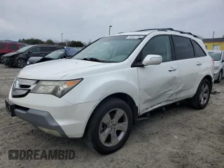 2009 Acura MDX Sport/Entertainment Pkg with VIN 2HNYD288X9H525647, listed as a Copart auction lot 45052705 with 222,361 mi miles and Salvage Title. Bid and sale history available at carsss.com. Image 1.