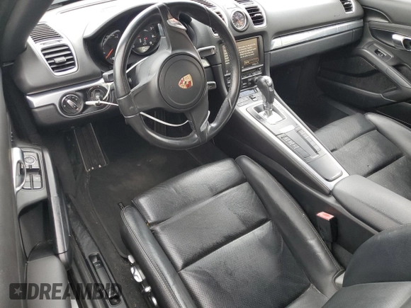2015 Porsche Cayman with VIN WP0AA2A89FK163969, listed as a Copart auction lot 52825275 with 118,675 mi miles and Salvage Title. Bid and sale history available at DreamBid. Image 8.