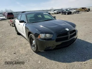 2014 Dodge Charger Police with VIN 2C3CDXAG0EH357871, listed as a Copart auction lot 52650555 with 143,334 mi miles and Salvage Title. Bid and sale history available at DreamBid. Image 11.