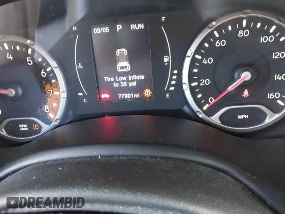 2016 Jeep Renegade Latitude with VIN ZACCJABT3GPD01423, listed as a IAAI auction lot 41653409 with 77,901 mi miles and . Bid and sale history available at carsss.com. Image 15.