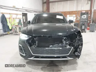 2024 Audi Q5 S line Premium with VIN WA1GAAFY8R2022421, listed as a IAAI auction lot 41918026 with 22,333 mi miles and . Bid and sale history available at DreamBid. Image 6.