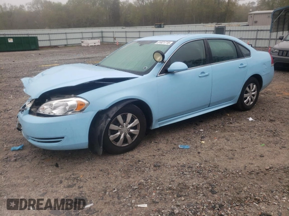 2010 Chevrolet Impala Police Police z VIN 2G1WD5EMXA1240064, wystawiony jako Copart lot #51021715 z przebiegiem 88 631 mil mil oraz Szkoda całkowita • Salvage title. Historia ofert i sprzedaży dostępna na DreamBid. Obrazek 1.