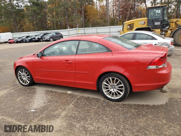 2006 Volvo C70 with VIN YV1MC68256J006360, listed as a Copart auction lot 77653804 with 132,448 mi miles and Salvage Title. Bid and sale history available at carsss.com. Image 2.