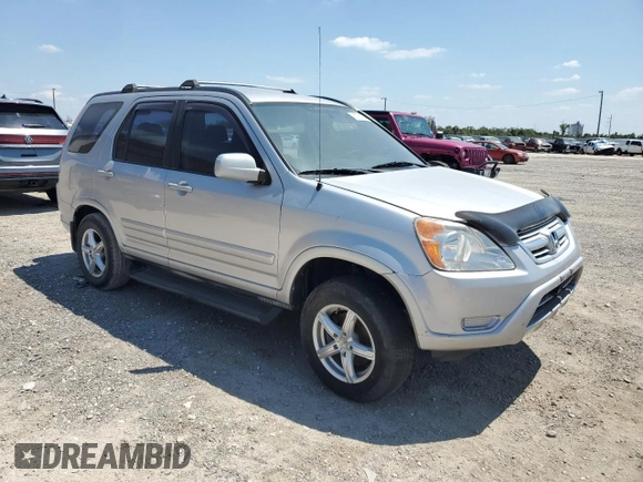 2002 Honda CR-V LX with VIN JHLRD68512C025394, listed as a Copart auction lot 67161964 with 143,660 mi miles and Salvage Title. Bid and sale history available at DreamBid. Image 4.