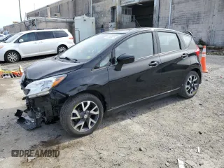 2016 Nissan Note SR with VIN 3N1CE2CP1GL388326, listed as a Copart auction lot 48558535 with 120,253 mi miles and Salvage title. Bid and sale history available at DreamBid. Image 1.