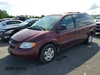 2003 Dodge Caravan SE with VIN 1D4GP24363B157697, listed as a Copart auction lot 45016085 with 124,405 mi miles and Non Repairable. Bid and sale history available at carsss.com. Image 1.