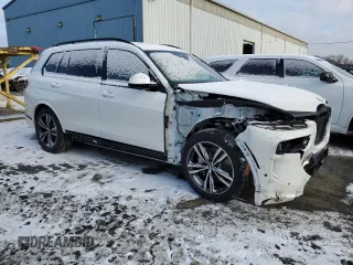 2025 BMW X7 xDrive40i z VIN 5UX23EM04S9X64678, wystawiony jako Copart lot #88092405 z przebiegiem 4 185 mil mil oraz Szkoda całkowita • Salvage title. Historia ofert i sprzedaży dostępna na DreamBid. Obrazek 4.