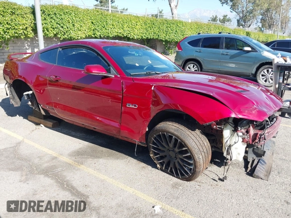2018 Ford Mustang GT с VIN 1FA6P8CF9J5129126, выставлен на аукционе IAAI как лот 41794496 с пробегом 84 934 миль миль и . История ставок и продаж доступна на DreamBid. Изображение 1.