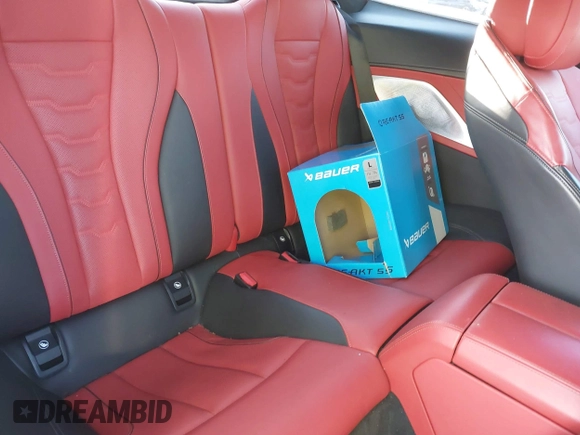 2019 BMW 8 Series M850i xDrive with VIN WBABC4C54KBU95810, listed as a IAAI auction lot 41742023 with 66,901 mi miles and . Bid and sale history available at DreamBid. Image 8.