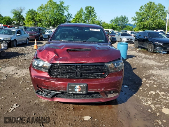 2018 Dodge Durango GT с VIN 1C4RDJDG9JC324041, выставлен на аукционе Copart как лот 61187205 с пробегом 100 225 миль миль и Списание • Salvage title. История ставок и продаж доступна на DreamBid. Изображение 5.