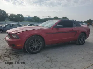 2012 Ford Mustang V6 with VIN 1ZVBP8EM9C5266653, listed as a Copart auction lot 59226965 with 50,024 mi miles and Salvage title. Bid and sale history available at DreamBid. Image 1.