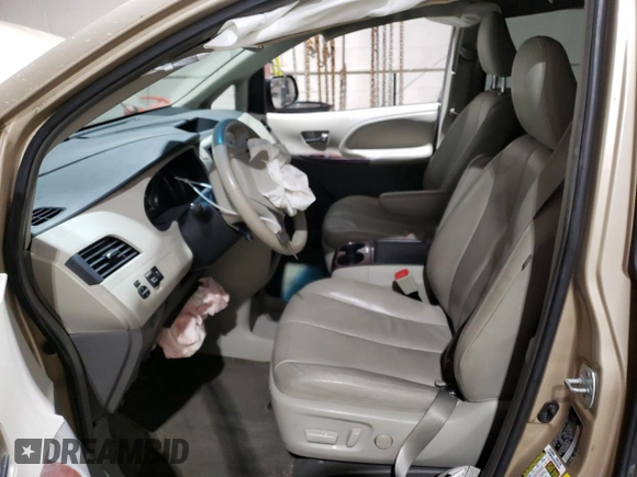 2013 Toyota Sienna XLE AAS with VIN 5TDYK3DCXDS380132, listed as a Copart auction lot 42227465 with 195,600 mi miles and Salvage Title. Bid and sale history available at carsss.com. Image 7.