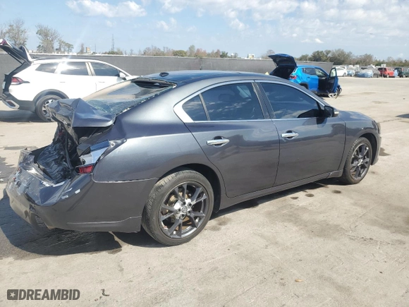 2012 Nissan Maxima 3.5 SV with VIN 1N4AA5AP7CC853515, listed as a Copart auction lot 44527345 with 125,554 mi miles and Salvage Title. Bid and sale history available at carsss.com. Image 3.