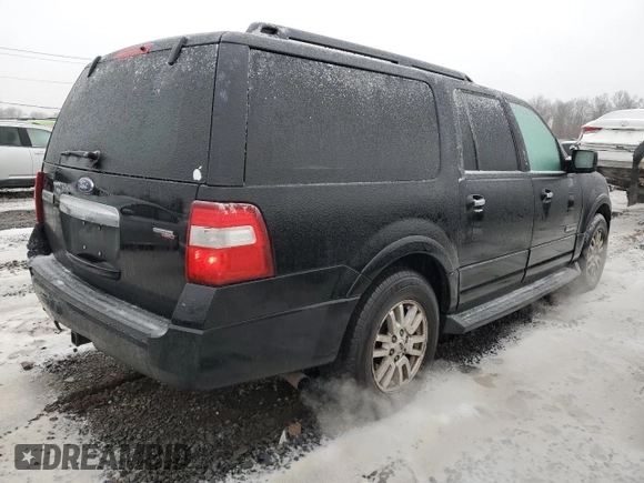 2008 Ford Expedition Max SSV with VIN 1FMFK16558LA04337, listed as a Copart auction lot 44235335 with 219,767 mi miles and Salvage title. Bid and sale history available at DreamBid. Image 3.