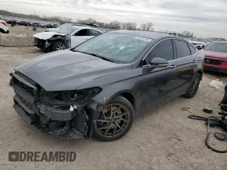2017 Ford Fusion Sport with VIN 3FA6P0VP8HR264290, listed as a Copart auction lot 49733185 with 158,142 mi miles and Salvage Title. Bid and sale history available at carsss.com. Image 1.