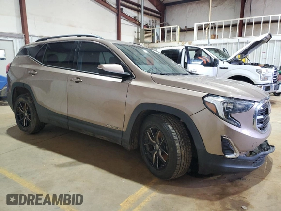 2018 GMC Terrain SLE with VIN 3GKALMEX5JL166435, listed as a Copart auction lot 41382225 with 115,746 mi miles and Salvage Title. Bid and sale history available at carsss.com. Image 4.