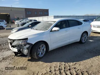 2015 Chevrolet Impala LT with VIN 2G1125S32F9181015, listed as a Copart auction lot 46809835 with 128,416 mi miles and Salvage Title. Bid and sale history available at carsss.com. Image 1.