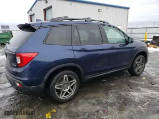 2020 Honda Passport Elite with VIN 5FNYF8H09LB019818, listed as a Copart auction lot 39775334 with 20,092 mi miles. Bid and sale history available at carsss.com. Image 3.