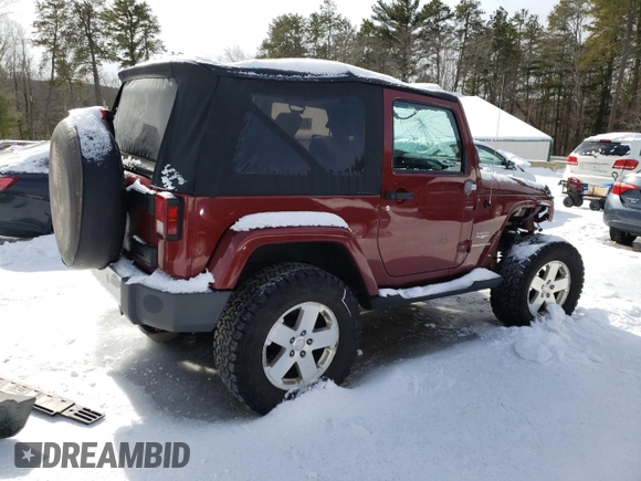 2009 Jeep Wrangler Sahara z VIN 1J4FA54159L789906, wystawiony jako Copart lot #45292375 z przebiegiem 146 992 mil mil oraz Szkoda całkowita • Salvage title. Historia ofert i sprzedaży dostępna na DreamBid. Obrazek 3.