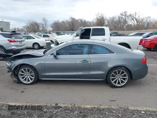 2016 Audi A5 Premium Plus with VIN WAUM2AFR1GA053119, listed as a IAAI auction lot 41724238 with 128,639 mi miles. Bid and sale history available at carsss.com. Image 14.
